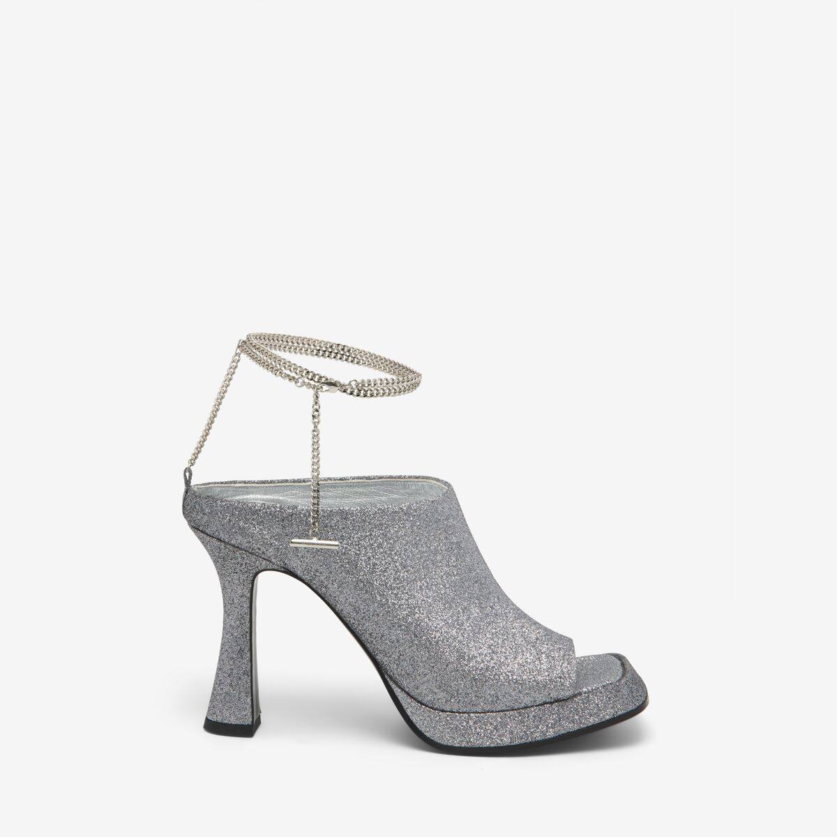 ALEXANDER MCQUEEN - The Flare Platform Sandal - Item 814231WTAAC1500